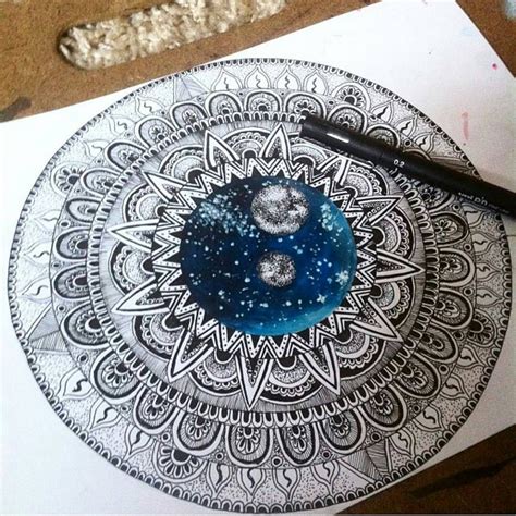 Instagram Post Mandala Art Captions For Instagram - Download Free Mock-up