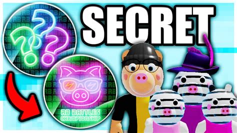 Secret In Piggy / Roblox piggy (SECRET) - YouTube / Use star code sub when buying robux if you ...