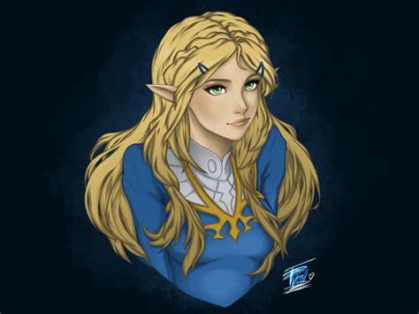 ArtStation - Princess Zelda - Fan Art