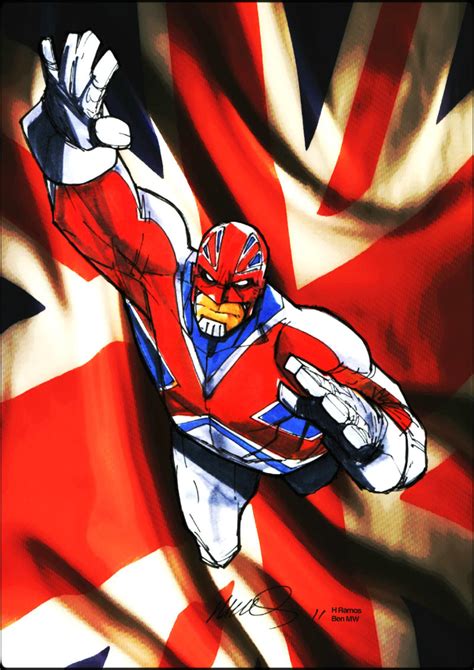 Captain Britain by BenComics on DeviantArt