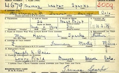 World War II Draft Cards May Document Parental Information | Genealogy Tip of the Day