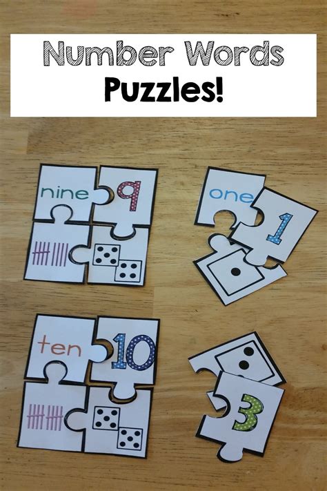 Number Games For Kindergarten Printable