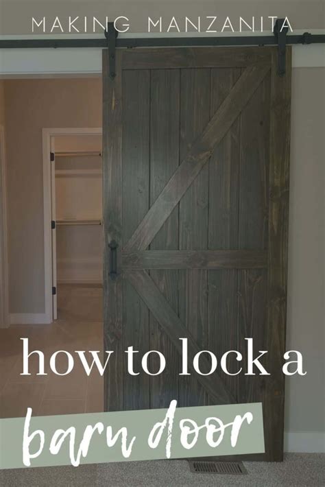 The Best 11 Interior Barn Door Lock Ideas - greatimagemountain