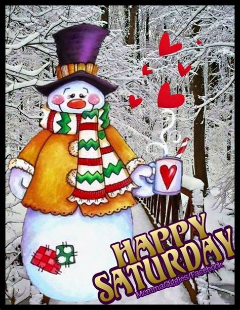 Snowman Happy Saturday Quote Pictures, Photos, and Images for Facebook, Tumblr, Pinterest, and ...