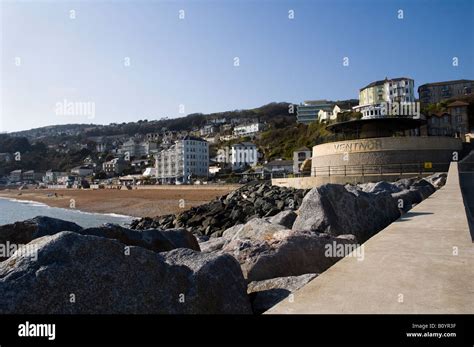 Ventnor seafront, Isle of Wight Stock Photo - Alamy