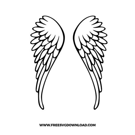Angel Wings Svg, Angel Svg, Wings Svg, Baby Memorial Svg By Pinoyart ...