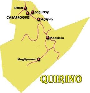 quirino map - Travel to the Philippines