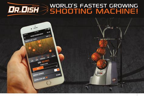 OFFICIAL: Dr. Dish named fastest growing Basketball Shooting Machine - HoopDirt