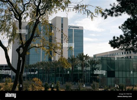 A view of Qualcomm's corporate headquarters in San Diego, California Stock Photo - Alamy