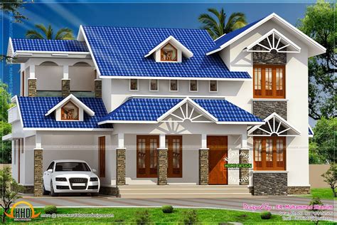 house roof styles | Kerala house design, Roof design, House roof design