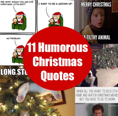 11 Humorous Christmas Quotes