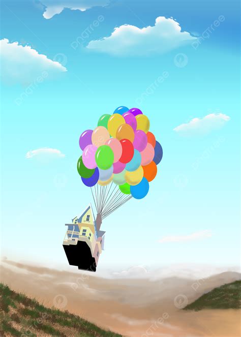 Up House Balloons Wallpaper