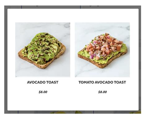 Toast Online Ordering Pro: Menu Customization