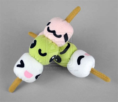 Dango Plush by ShoriAmeshiko on DeviantArt | Cute plush, Kawaii plushies, Plush