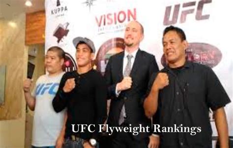 UFC Flyweight Rankings, Champions, And Weight Division