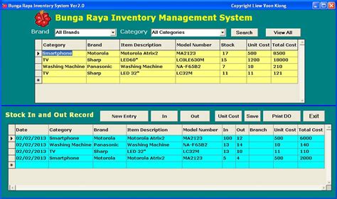 Sample Program Inventory System Visual Basic - connectornew