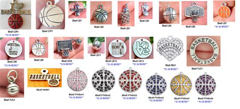 Basketball Charms - JEWELRY JUNKIE