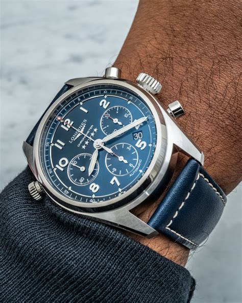 Hands-On: Longines Spirit Chronograph | aBlogtoWatch