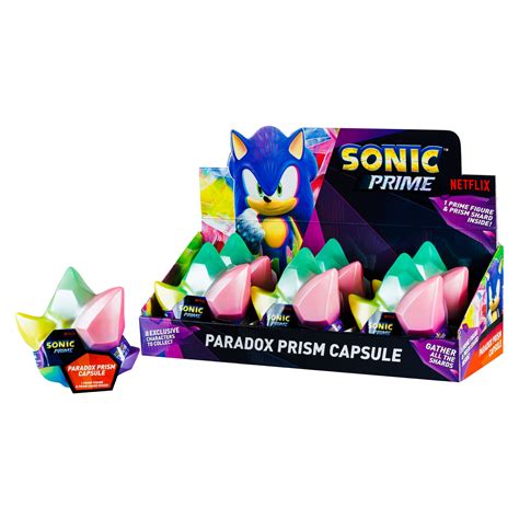 Sonic Prime Paradox Prism Capsule with Figure, Shard and Leaflet – 8 ...