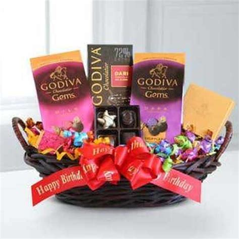 Godiva Chocolate - Birthday Chocolate Basket Delivery USA USA