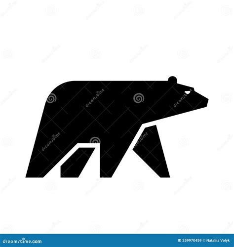 Ice Bear Logo stock vector. Illustration of cartoon - 259970459