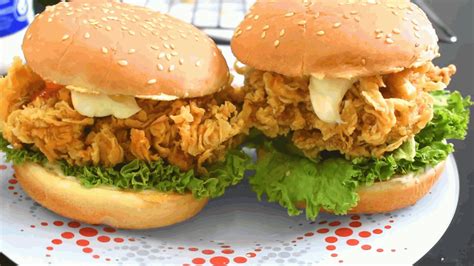 Recipe of zinger burger