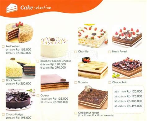 √ Daftar Harga Cake BreadTalk Delivery Terbaru Juli 2024 - Harga Menu