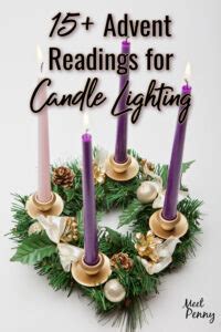 15+ Advent Readings for Candle Lighting 2023 - Meet Penny