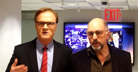 West Wing reunion: Lawrence O'Donnell and Richard Schiff