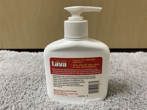 LAVA Liquid Hand Soap With Moisturizers 7.5 oz Pump Dispenser Discontinued VTG | eBay