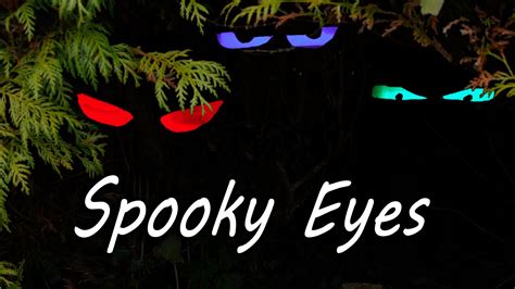 A Quick, Easy Way to Make Spooky Glowing Eyes for Halloween