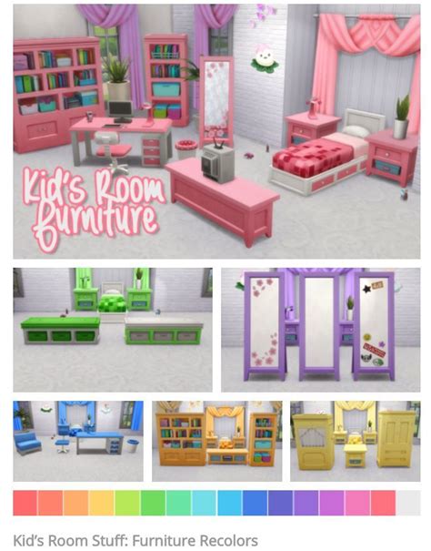 Kid's Room Furniture | Kids Stuff Pack | by nodelscc via tumblr | Sims ...