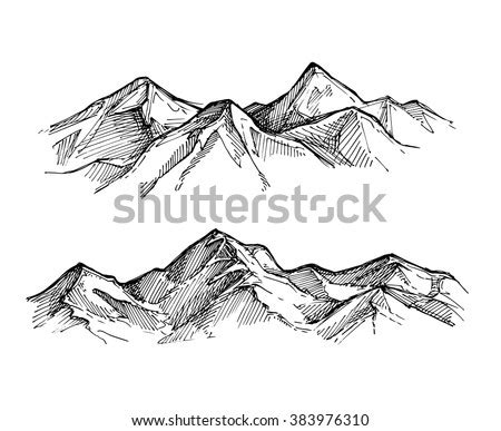 Mountain Horizon Stock Vectors & Vector Clip Art | Shutterstock