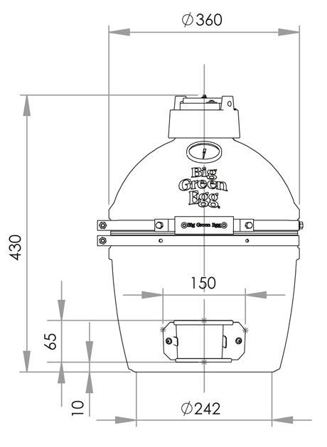 big green egg dimensions - Google Search | Outdoor diy projects, Big green egg, Green eggs