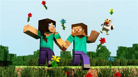 Free download Pin Minecraft Steve Wallpaper 1920x1080 Stevette Girl [1920x1080] for your Desktop ...