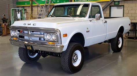 This 1969 GMC Pickup Truck is Actually a John Deere Diesel in Disguise