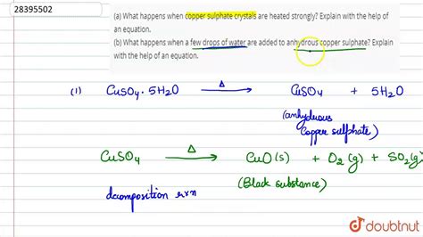 🌷 Hydrated copper sulfate equation. Finding the formula of hydrated copper(II) sulfate. 2022-10-11