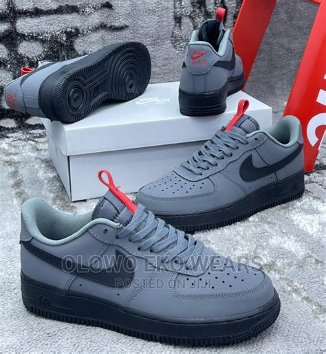 Gray Nike Air Force 1 at Rs 2200/pair in New Delhi | ID: 25885176097