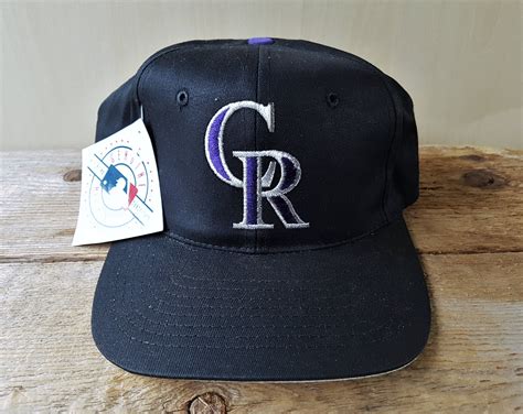 COLORADO ROCKIES Original Vintage 90s Snapback Hat Official | Etsy ...