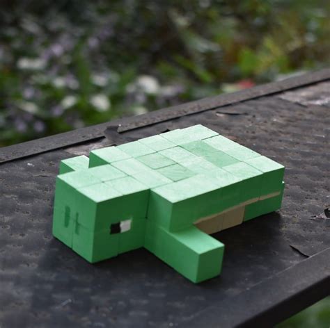 Minecraft Inspired Baby Sea Turtle | Etsy | Diy minecraft decorations ...