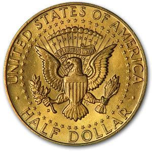 Buy 1964 Kennedy Half Dollar (Gold Plated) | APMEX