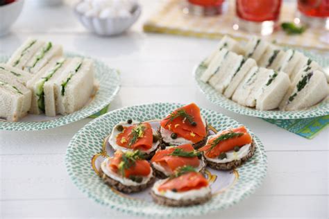 Smoked Salmon Tea Sandwiches Recipe - Blue Plate Mayonnaise