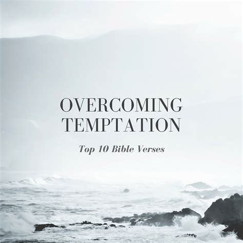 Temptation-Top 10 Bible Verses - Everyday Servant