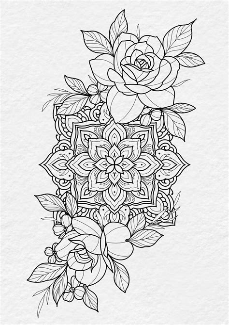 Discover more than 130 mandala flower tattoo designs best - vova.edu.vn