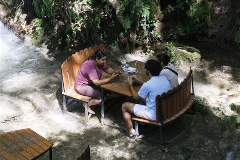 Harbiye Waterfall: Hatay's Healing Oasis for Earthquake Victims - IHA News