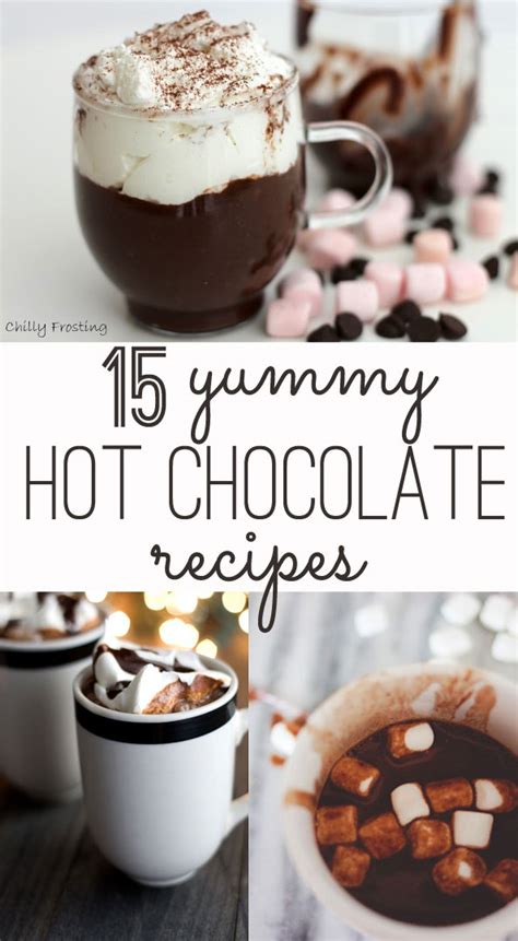 15 yummy hot chocolate recipes