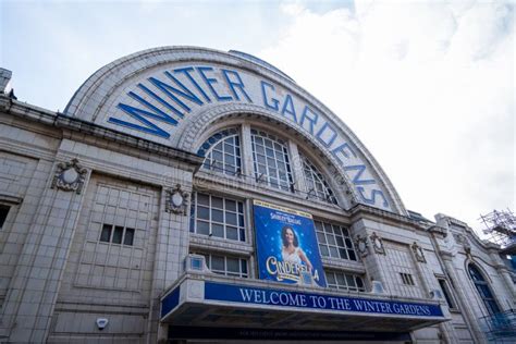 Exterior of Winter Gardens Theatre Blackpool August 2020 Editorial ...