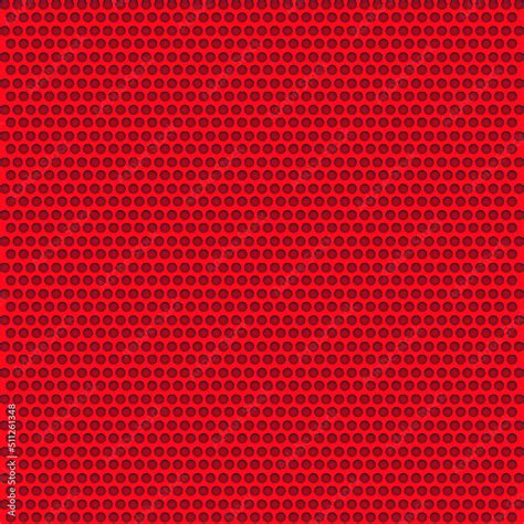 Red metal background, perforated metal texture. Illustration เวกเตอร์ ...