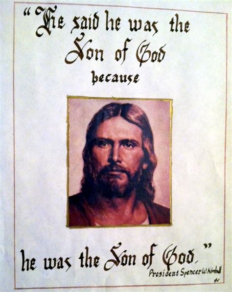 He said He was the Son of God because He was the Son of God | ck's days