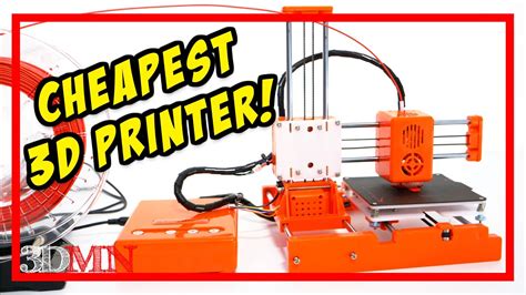The Cheapest 3D Printer Yet - EasyThreed X1 - YouTube